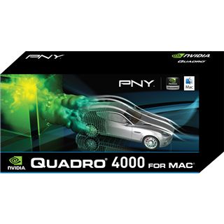 2GB PNY Quadro 4000 Mac Edition Aktiv PCIe 2.0 x16 (Retail)