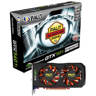 1GB Palit GeForce GTX 560 Ti Sonic Aktiv PCIe 2.0 x16 (Retail)