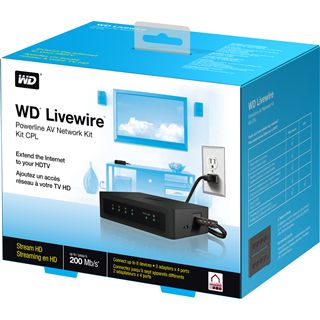 WD LiveWire Powerline AV Network Kit