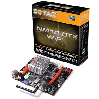 ZOTAC NM10-DTX WiFi Intel NM10 So.BGA Single Channel DDR2 Mini-ITX