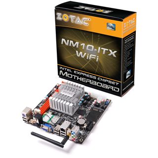 ZOTAC NM10-ITX WiFi Intel NM10 So.BGA Single Channel DDR2 Mini-ITX