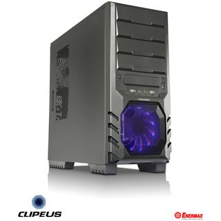 Enermax Clipeus Mesh-Edition Midi Tower ohne Netzteil schwarz