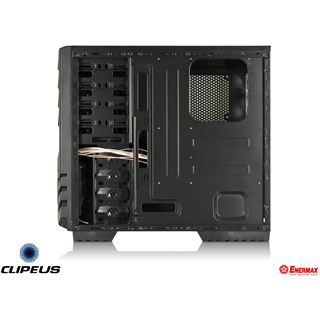 Enermax Clipeus Mesh-Edition Midi Tower ohne Netzteil schwarz