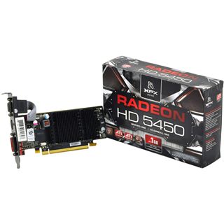 512MB XFX Radeon HD 5450 low Profile Passiv PCIe 2.1 x16 (Retail)