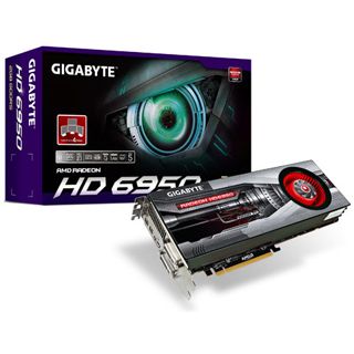 2GB Gigabyte Radeon HD 6950 Hard-Core Gaming Series Aktiv PCIe 2.1