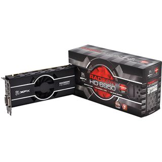 1GB XFX Radeon HD 6950 XXX 830M Singlie Fan Aktiv PCIe 2.1 x16