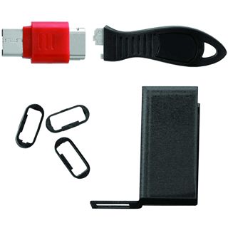 Kensington USB Port Locks w Cable Guard Rectangular