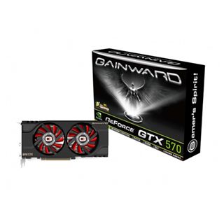 1280MB Gainward GeForce GTX 570 Dual Fan Aktiv PCIe 2.0 x16 (Retail)