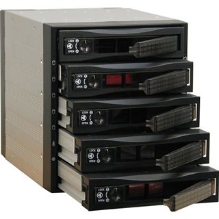 Inter-Tech SNT-3051 SAS 3x5,25" Wechselrahmen f&uuml;r 5x