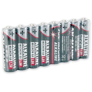 ANSMANN LR6 Alkaline AA Mignon Batterie 1.5 V 8er Pack