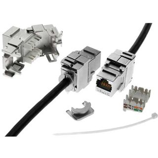 InLine RJ45 Bu/LSA Einsatz, , SNAP-In, Cat.6a