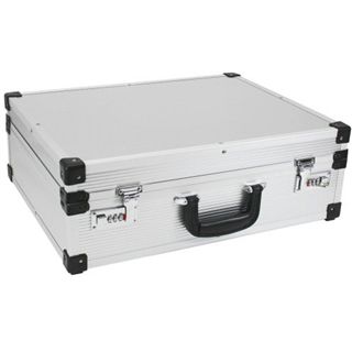 InLine Werkzeugkoffer, Aluminium silber, mit Einteilung,