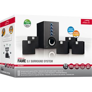 Speedlink Fame 5.1. Surround System Aktivboxen