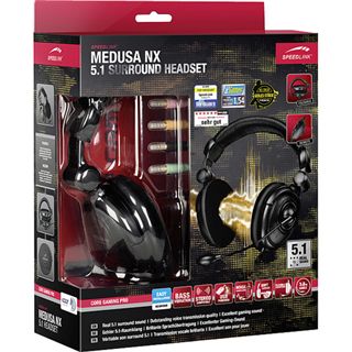 Speedlink Medusa NX 5.1 Gaming Headset schwarz