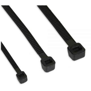 InLine Kabelbinder,L&auml;nge 250mm, Breite 3,6mm, schwarz, 100stk.