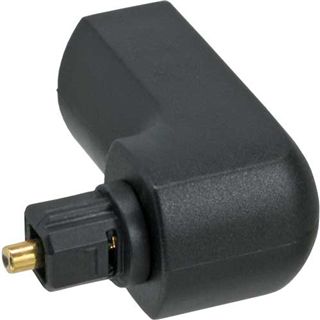 InLine OPTO Audio Adapter, , Toslink Buchse / Stecker, 90Â°