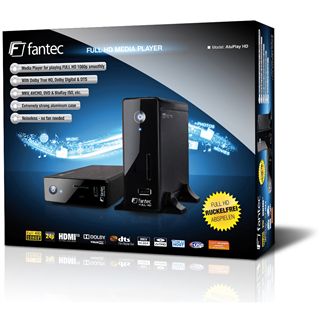 Fantec Multimedia 3,5" AluPlay HD Media Player 1TB [bk]