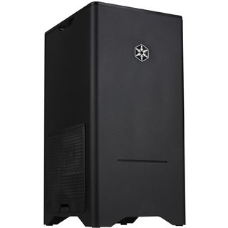 Silverstone Fortress FT03B ITX Tower ohne Netzteil schwarz