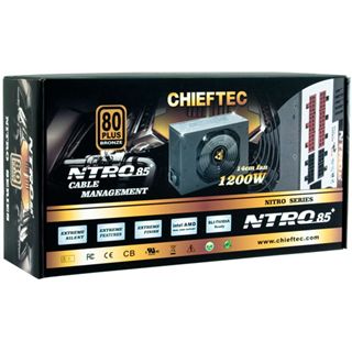 1200 Watt Chieftec Nitro BPS-1200C Modular 80+ Bronze