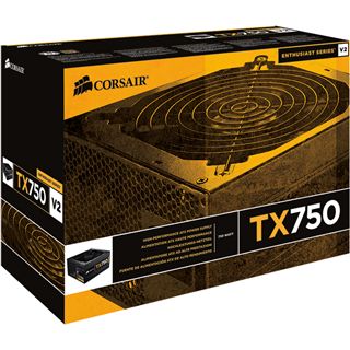 750 Watt Corsair TX Series Non-Modular 80+ Bronze
