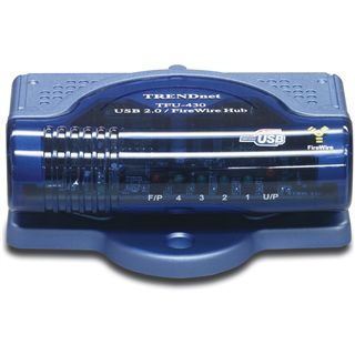 TrendNet TFU-430 7-Port USB/FireWire Combo-Hub