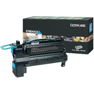 Lexmark Toner cyan Rück X792