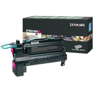 Lexmark Toner magenta Rück X792