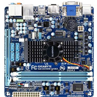 Gigabyte GA-E350N-USB3 AMD A50 So.FM1 Single Channel DDR3 Mini-ITX