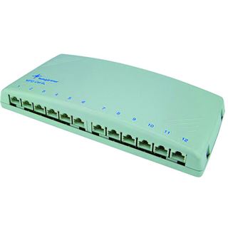 Telegärtner 12 Port Class E Patchpanel für Wandmontage