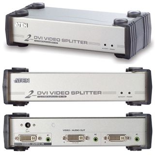 ATEN Technology VS162 2-fach DVI-A/V-Splitter