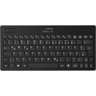 Speedlink Tastatur Comet Trackball mini, black
