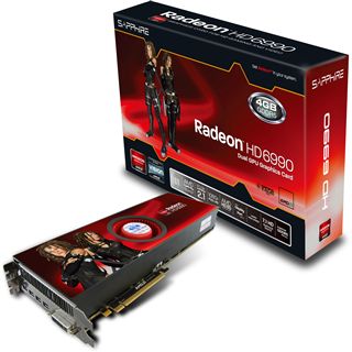 2x 2GB Sapphire Radeon HD 6990 Aktiv PCIe 2.1 x16 (Full Retail)