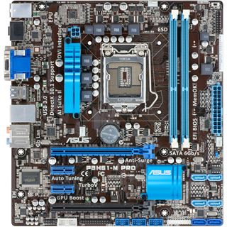 Asus P8H61-M PRO Intel H61 So.1155 Dual Channel DDR3 mATX Retail