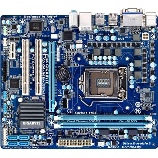 Gigabyte GA-H61M-USB3-B3 Intel H61 So.1155 Dual Channel DDR3 mATX