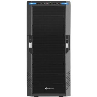 Sharkoon T9 Economy Midi Tower ohne Netzteil schwarz