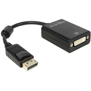 Delock Displayport 1.1 Adapter Displayport Stecker auf DVI 24+5