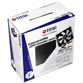 Titan CPU-Kühler TTC-NC25TZ/PW(RB) AMD und Intel Low-Profile,