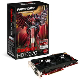 2GB PowerColor Radeon HD 6970 Dual Fan Aktiv PCIe 2.1 x16 (Retail)