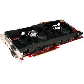 2GB PowerColor Radeon HD 6970 Dual Fan Aktiv PCIe 2.1 x16 (Retail)