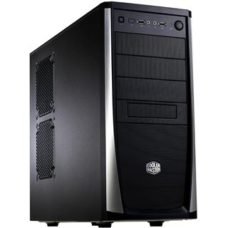Cooler Master Elite 371 Midi Tower ohne Netzteil schwarz