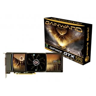 2x 1536MB Gainward GeForce GTX 590 Aktiv PCIe 2.0 x16 (Retail)