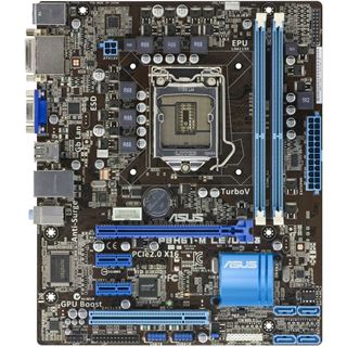 Asus P8H61-M LE/USB3 Intel H61 So.1155 Dual Channel DDR3 mATX Retail