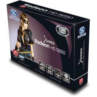 1024MB Sapphire Radeon HD 5850 extreme 1G (DVI/HDMI/DP)