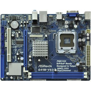 ASRock G41M-VS3 Intel G41 So.775 Dual Channel DDR3 mATX Retail