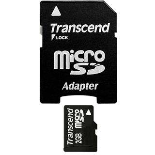 16 GB Transcend Standard microSDHC Class 10 Retail inkl. Adapter