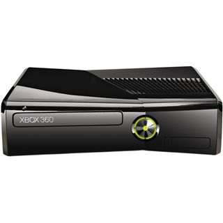 Microsoft XBox 360 Slim Konsole 250GB HDD WLAN matt schwarz (X360)