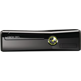 Microsoft XBox 360 Slim Konsole 250GB HDD WLAN matt schwarz (X360)