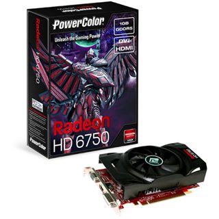 1GB PowerColor Radeon HD 6750 Go! Green Aktiv PCIe 2.1 x16 (Retail)
