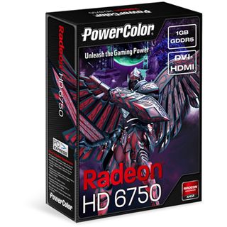 1GB PowerColor Radeon HD 6750 Go! Green Aktiv PCIe 2.1 x16 (Retail)