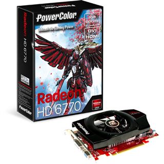 1GB PowerColor Radeon HD 6770 Aktiv PCIe 2.1 x16 (Retail)